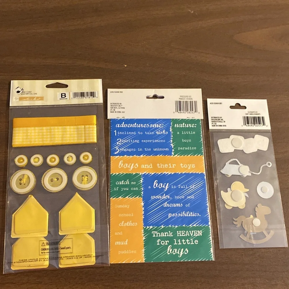 Neutral Gender Baby Childen Kids Scrapbooking Bundle